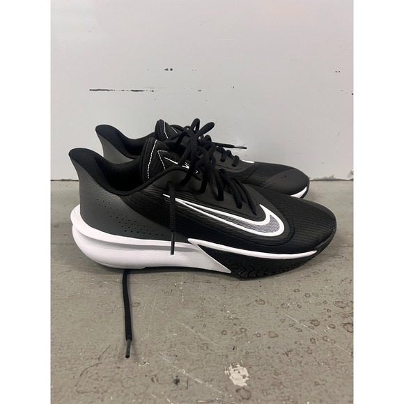 Nike Precision 7 Sneaker Men's Black White Iron Gray Running Shoes - US 11 NEW